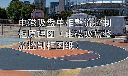 电磁吸盘单相整流控制柜原理图（电磁吸盘整流控制柜图纸）