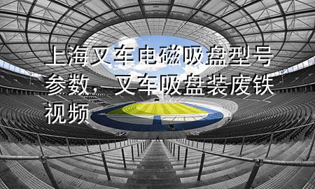 上海叉车电磁吸盘型号参数，叉车吸盘装废铁视频