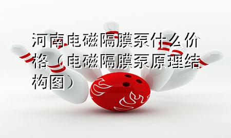 河南电磁隔膜泵什么价格（电磁隔膜泵原理结构图）