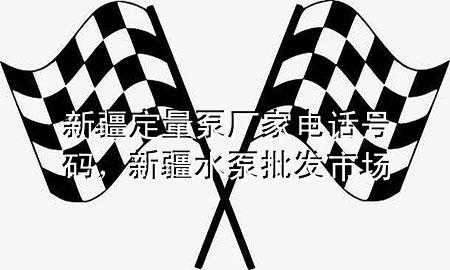 新疆定量泵厂家电话号码，新疆水泵批发市场